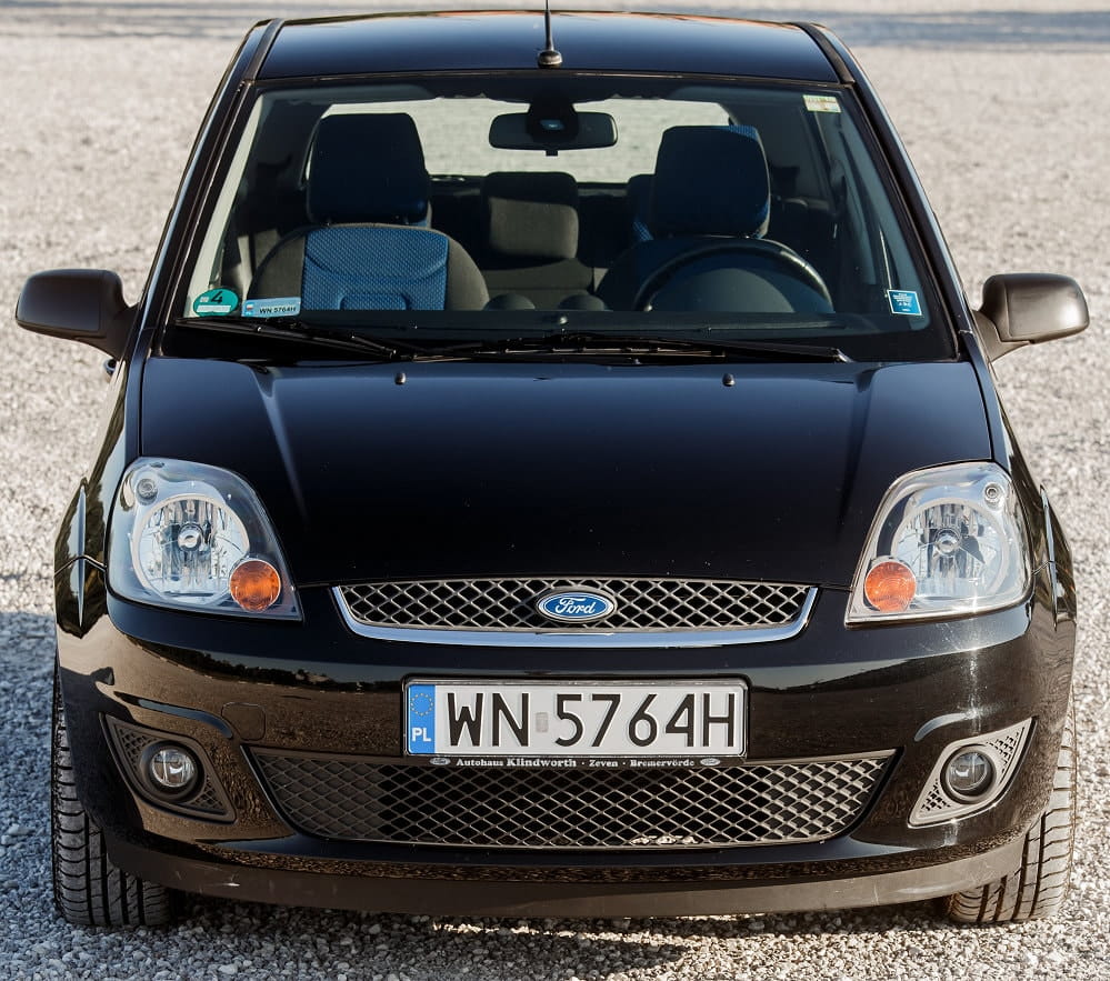 Ford Fiesta mk6 z przodu Ford Fiesta mk6 z przodu