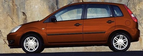 Ford Fiesta, kolor RAL 2001