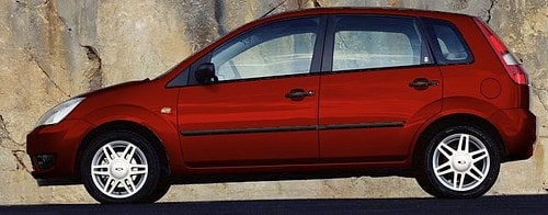 Ford Fiesta, kolor RAL 3020