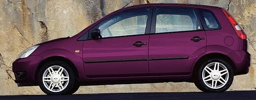 Ford Fiesta, kolor RAL 4006