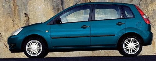 Ford Fiesta, kolor RAL 5012