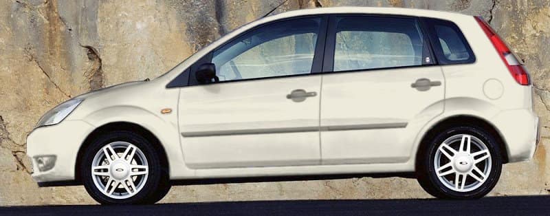 Ford Fiesta 2001-2005 diamont white