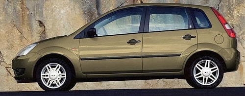 Ford Fiesta, kolor RAL 1000