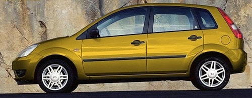 Ford Fiesta, kolor RAL 1018