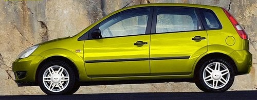 Ford Fiesta, kolor RAL 1026