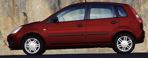 Ford Fiesta, kolor RAL 3001
