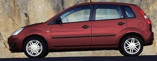 Ford Fiesta, kolor RAL 3017