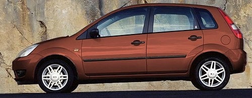 Ford Fiesta, kolor RAL 3022