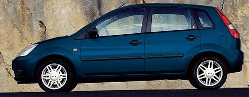 Ford Fiesta, kolor RAL 5017