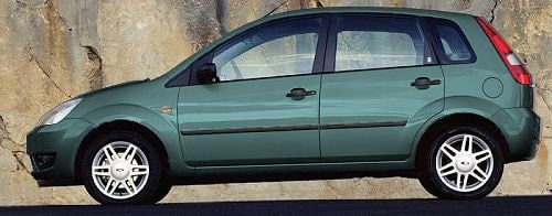 Ford Fiesta, kolor RAL 6034